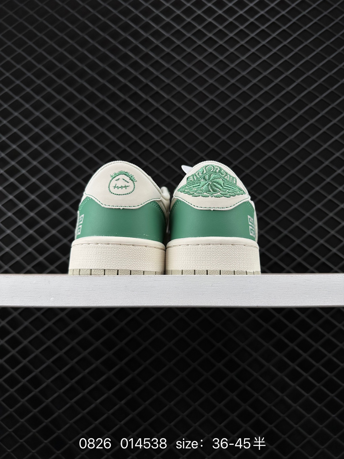 fragment design x Travis Scott x Nike Air Jordan 1 Low OG SP”Black/Green Toe“